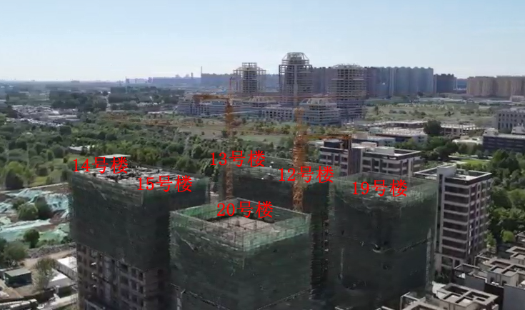 燕郊潮白河云谷7月工程进度