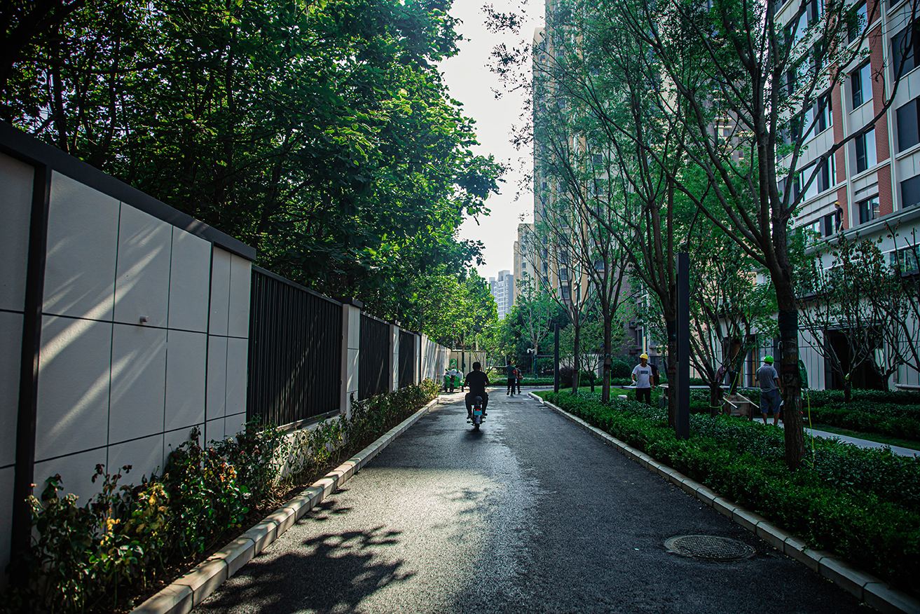 潮白河云谷实景图道路篇