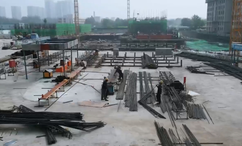燕郊潮白河云谷9月工程进度